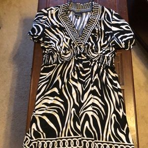 Black and White Dress